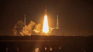 La NASA lanza con éxito a la Luna megacohete SLS con misión Artemis I