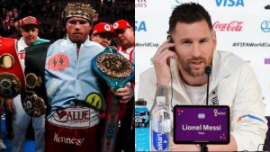 Canelo Alvarez Lionel Messi