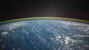Parte del planeta Tierra visto desde el espacio