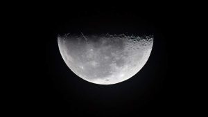 Vista de la Luna desde Artemis 1