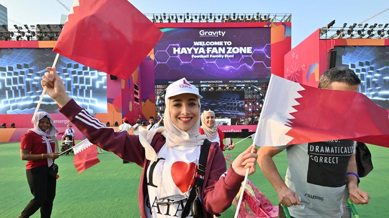 Qatar aficionados mundial qatar 2022 efe47