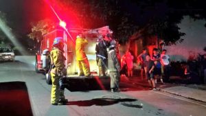 Venta de cohetes explotó en Santa Ana