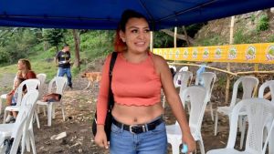 Yanira Berríos fue una de las famosas invitadas al Festival de la Pupusa