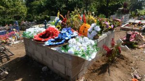 La víctima fue hallada en el cementerio. Foto / Referencia