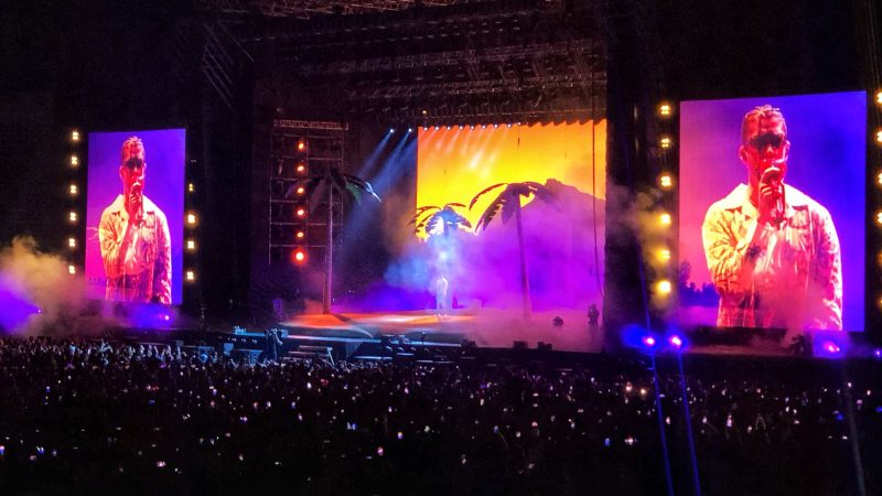 Concierto de Bad Bunny en El Salvador. Foto: archivo / EDH