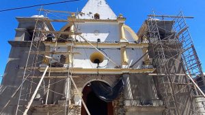 Diáspora impulsa restauración de iglesia en El Sauce, La Unión