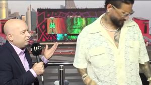 VIDEO: Maluma se retira de entrevista tras pregunta sobre las violaciones de los derechos humanos en Catar