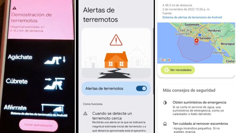 Alerta de sismo: configuración de celular se hace viral - Noticias de El  Salvador