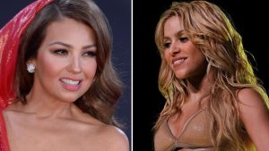 Thalía aclara supuesto ataque contra Shakira