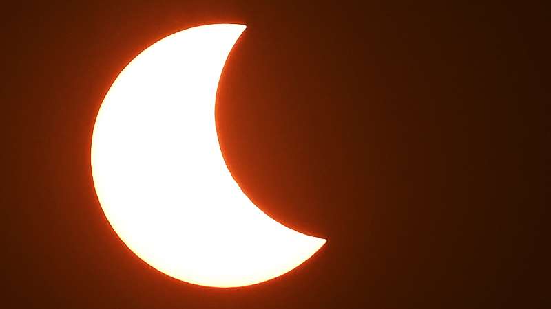 Eclipse solar. Foto: Archivo / AFP