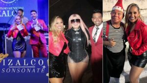 Elena Villatoro lució sensacional en la Cabalgata Artística de Izalco