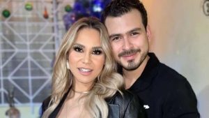 Ligia Roca celebró aniversario de boda con romántica velada