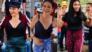 Nohemy, la “Robotina” del parque Libertad, cambió de look