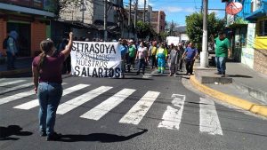 Siguen sin recibir sueldos, dice sindicato de alcaldía de Soyapango