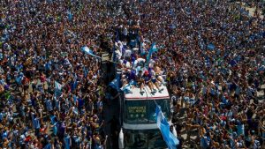 Celebraciones argentinas vuelven loco a periodista alemán