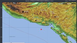 Fuerte sismo se registra en El Salvador