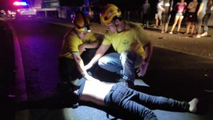 Más de una decena de lesionados por accidente de tránsito