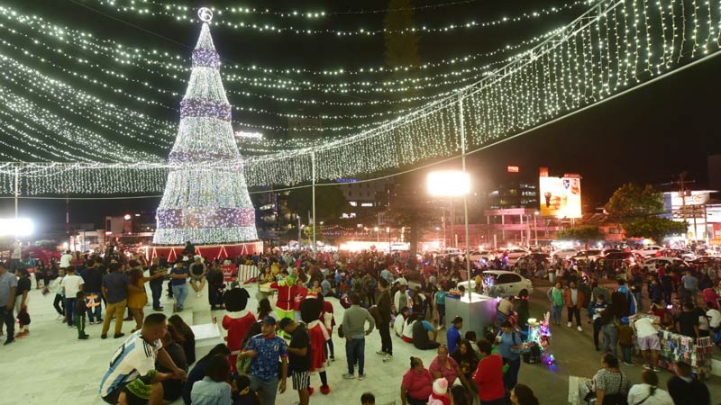arbol-de-navidad-Salvador-del-mundo-de-noche-familias 109