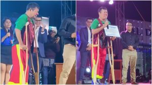 "Los homenajes se hacen en vida": Cocolito recibe reconocimiento por ser uno de los mejores artistas salvadoreños