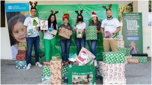 Banco Promerica lleva alegría en Navidad a las niñas y niños de Aldeas Infantiles SOS
