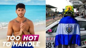 Británico- salvadoreño cautiva en reality show de Netflix