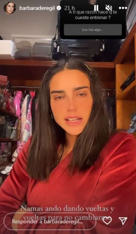 In her stories, Bárbara de Regil has posted several clips and photos that show her new look.  Photocapture: illustrative and non-commercial image / https://www.instagram.com/stories/barbaraderegil/3010616443296875429/