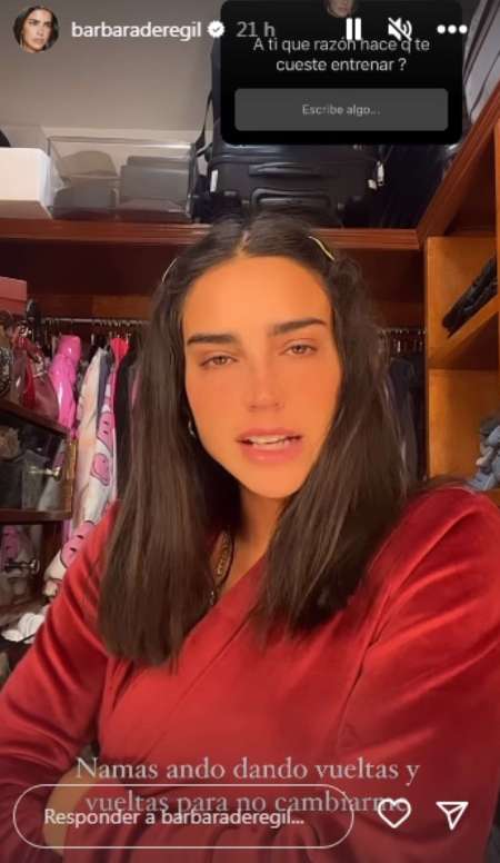 En sus historias, Bárbara de Regil ha colgado varios clips y fotos que muestran su nuevo look. Fotocaptura: imagen de carácter ilustrativo y no comercial / https://www.instagram.com/stories/barbaraderegil/3010616443296875429/