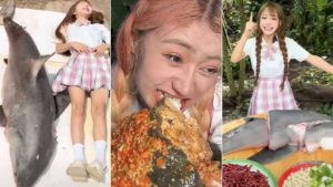 Bloguera multada con más de $18,000 por comer tiburón protegido