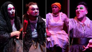 Grupo Alboroto se presenta en el Chaplin de Santa Tecla con su farsa "Las Pericas"