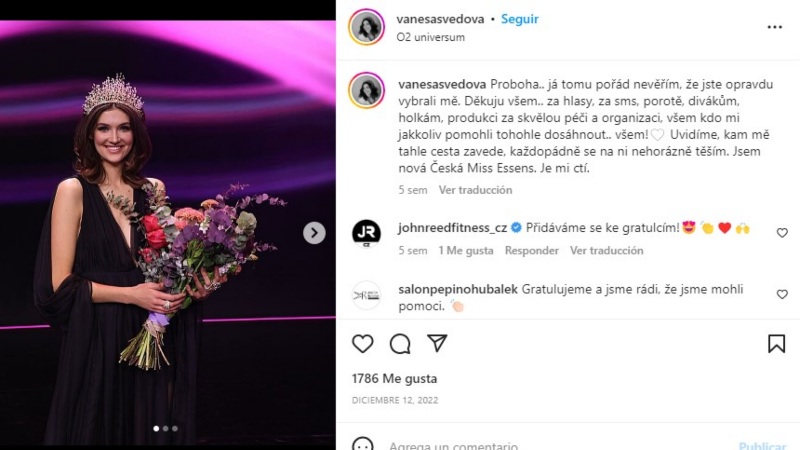 Candidata a Miss Universo 2023