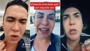 Tiktoker en Miami pierde vuelo a Nicaragua y termina comiendo pupusas en Olocuilta