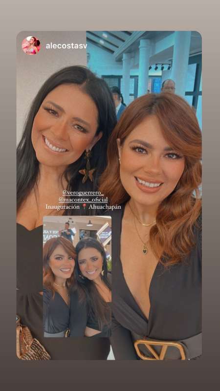 Ambas bellezas salvadoreñas lucieron radiantes y llenas de buena vibra. Fotocaptura: imagen de carácter ilustrativo y no comercial / https://www.instagram.com/stories/veroguerrero_/3021022079315715978/