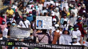 "Pese al clima de intimidación que ha generado el gobierno de Bukele, salimos a marchar", dicen organizaciones