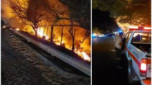 Varios vehículos involucrados en fuerte accidente en Santa Rosa de Lima