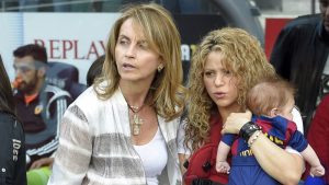 Mamá de Piqué está disgustada por actitud de Shakira