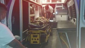 Turista fue rescatado al caer a barranco en Cerro Tecana, Santa Ana
