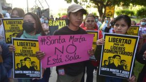 Líderes comunitarios en Santa Marta