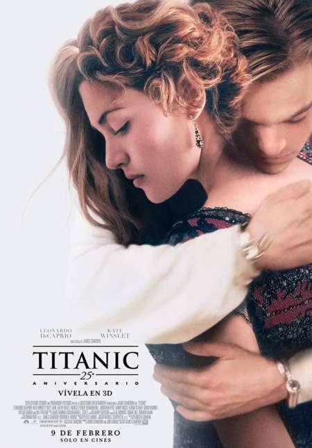 Póster de Titanic del 25 aniversario. Foto: 20th Century Studios