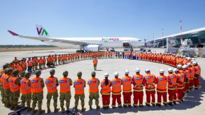 Rescatistas salvadoreños inician viaje a Turquía por devastador terremoto