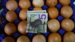 El precio de los huevos ha subido por la importación de insumos y por los revendedores, afirma el MAG