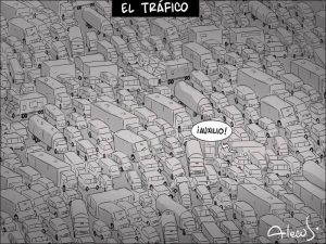 El tráfico