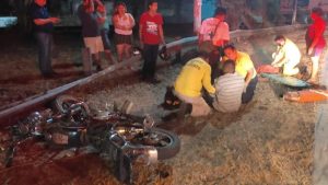 Padre e hijo fueron atropellados por conductor que iba a toda velocidad en Apopa