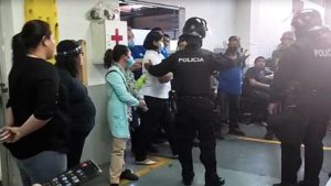 Detienen a cinco sindicalistas de la Imprenta Nacional