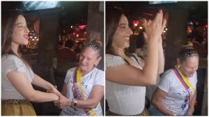 "Que orgullo": Yajaira recibe reconocimiento por su expresión del arte en Colombia