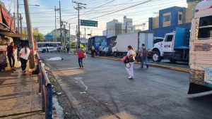 Hombre murió al ser atropellado frente a La Tiendona