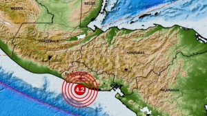 Sismo de 4.2 tomó por sorpresa a los salvadoreños