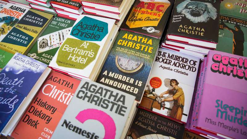Novelas de la reina del suspenso y el crimen literario en Gran Bretaña, Agatha Christie. Foto: archivo / AFP