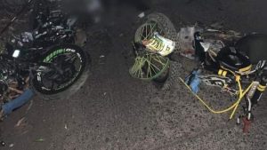Mueren dos personas en accidente de motocicleta en Usulután