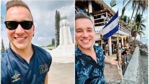 Youtuber venezolano Óscar Alejandro visita El Salvador y queda encantando con su belleza y su gente