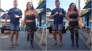 "No se puede los pasos": The King Flyp baila junto a Yanira Berríos y generan caos